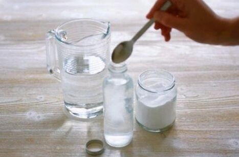 Penis büyütme için soda çözümü